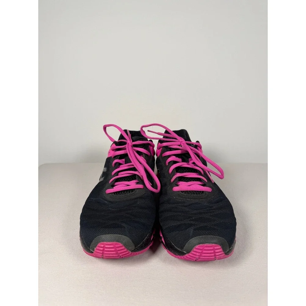 Asics Gel-Quantum 180 Running Shoes Womens‎ Size 10 Black Pink T5J7N